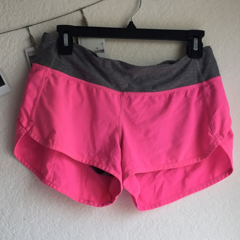 Lululemon speed shorts